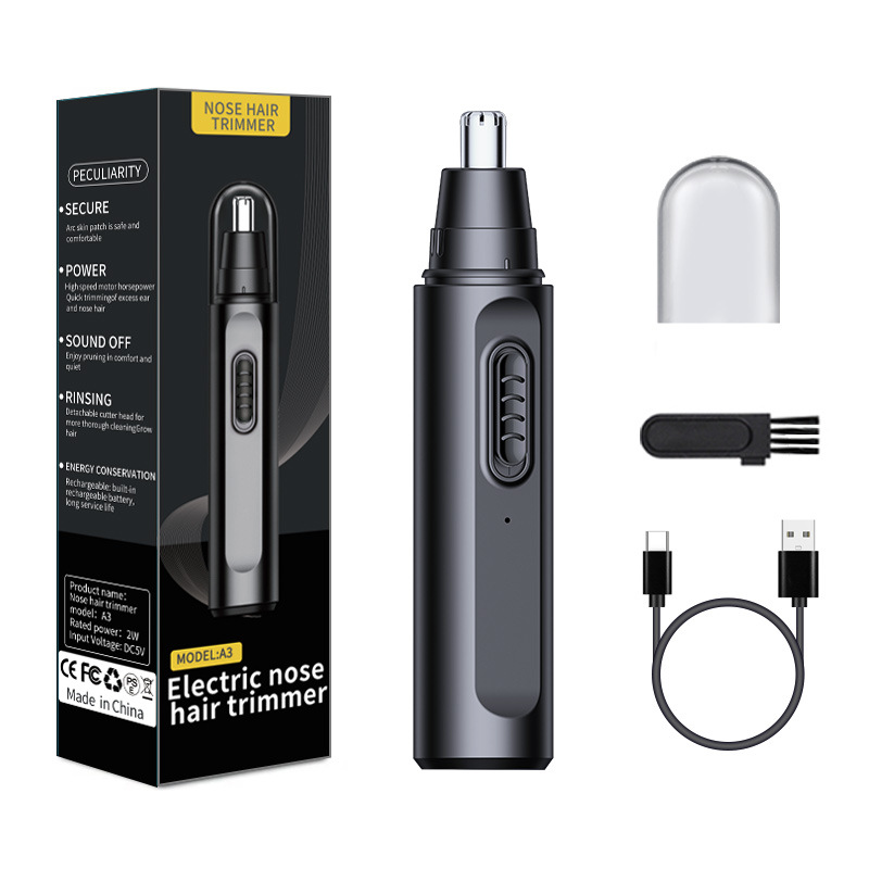 Electric Shaver Rotary - Neushaartrimmer voor mannen Elektrische neustrimmer Oplaadbaar