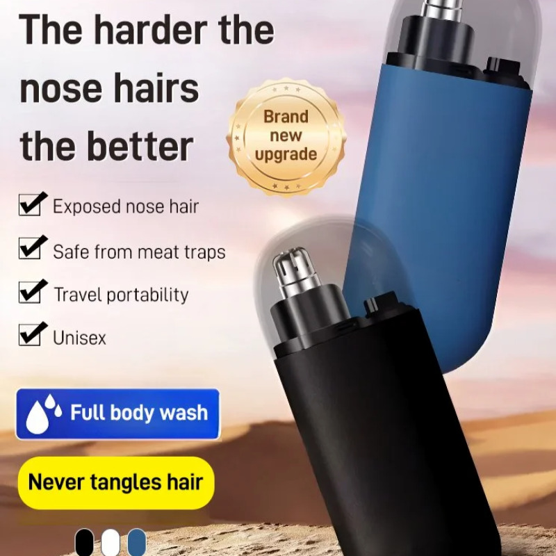Nose Trimmer - Mini elektrische neushaartrimmer voor heren, USB-opladen,