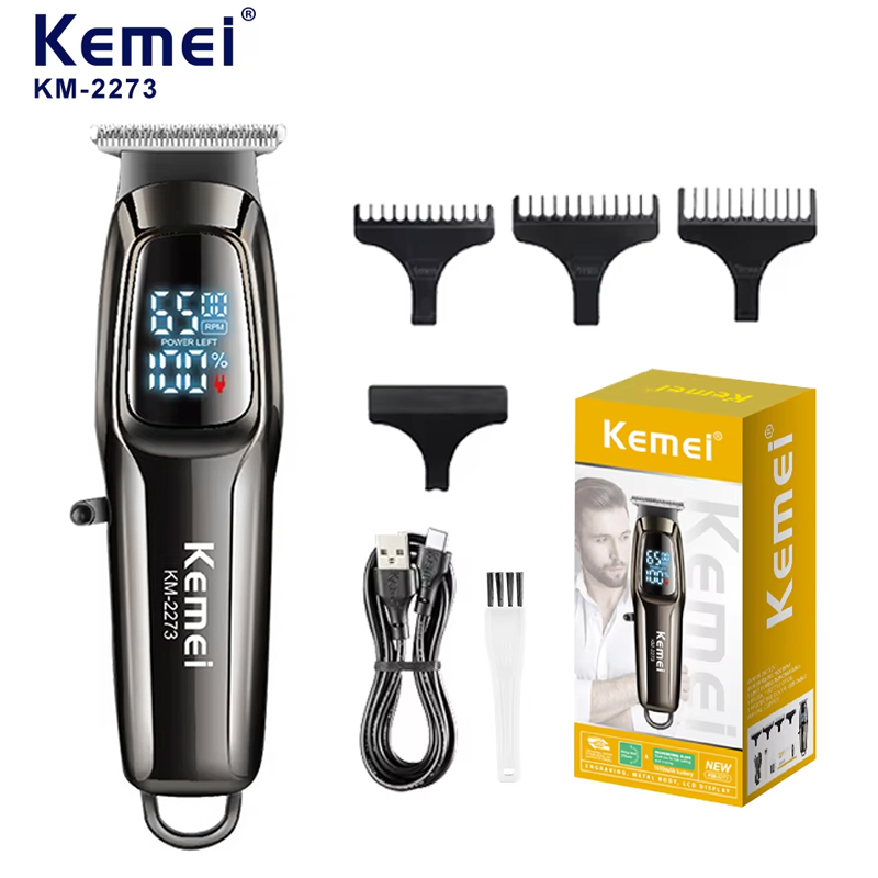 Electric Shaver Rotary - Kemei KM-2273 Oplaadbare elektrische tondeuse Professionele