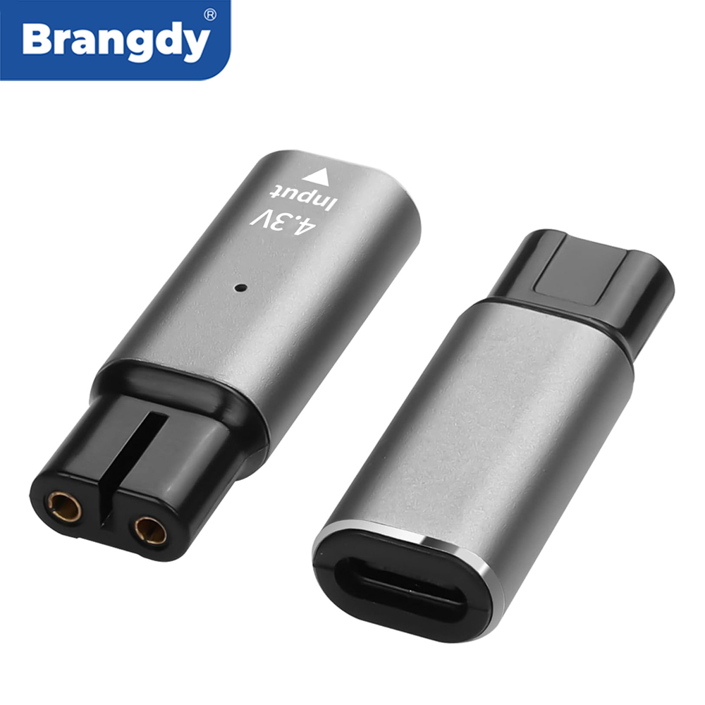 Aftershave - Brangdy 4.3V Type-C Scheerapparaat Adapter Oplader
