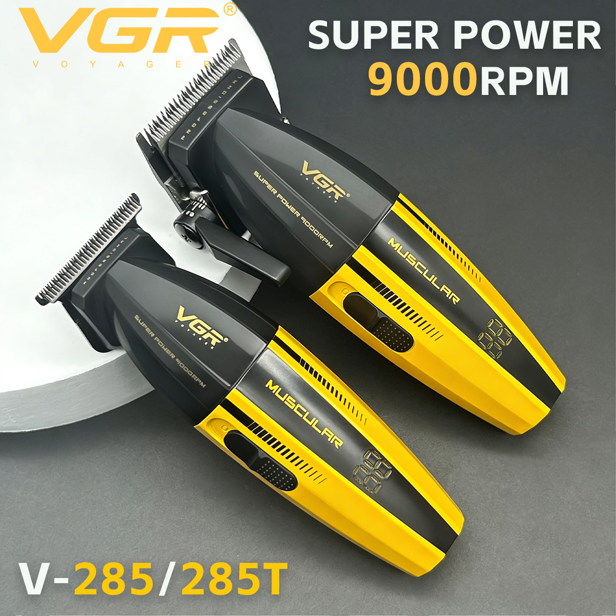 Electric Shaver Rotary - VGR Clipper Professioneel Haartrimmer Elektrisch Haarknipper