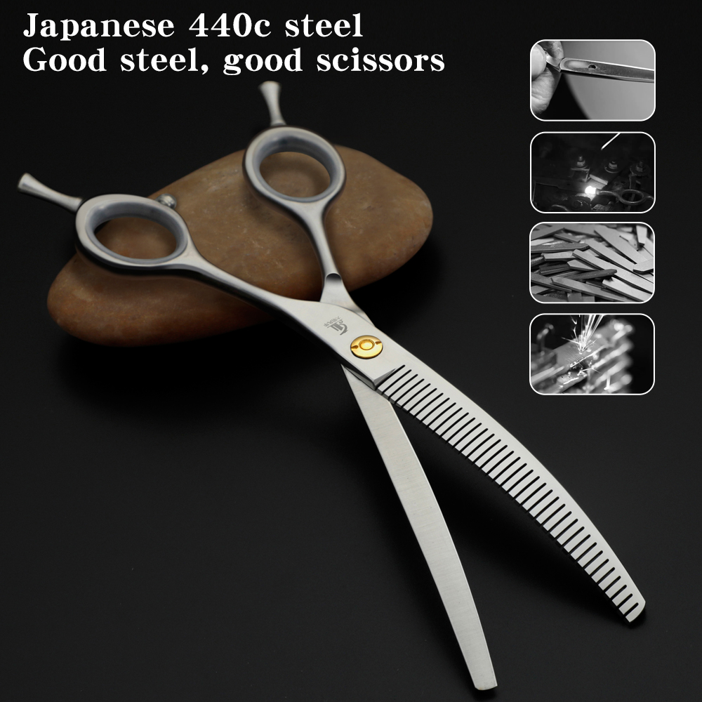 Verfijnde gebogen tanden schaa - Grooming Scissors recensie en prijs