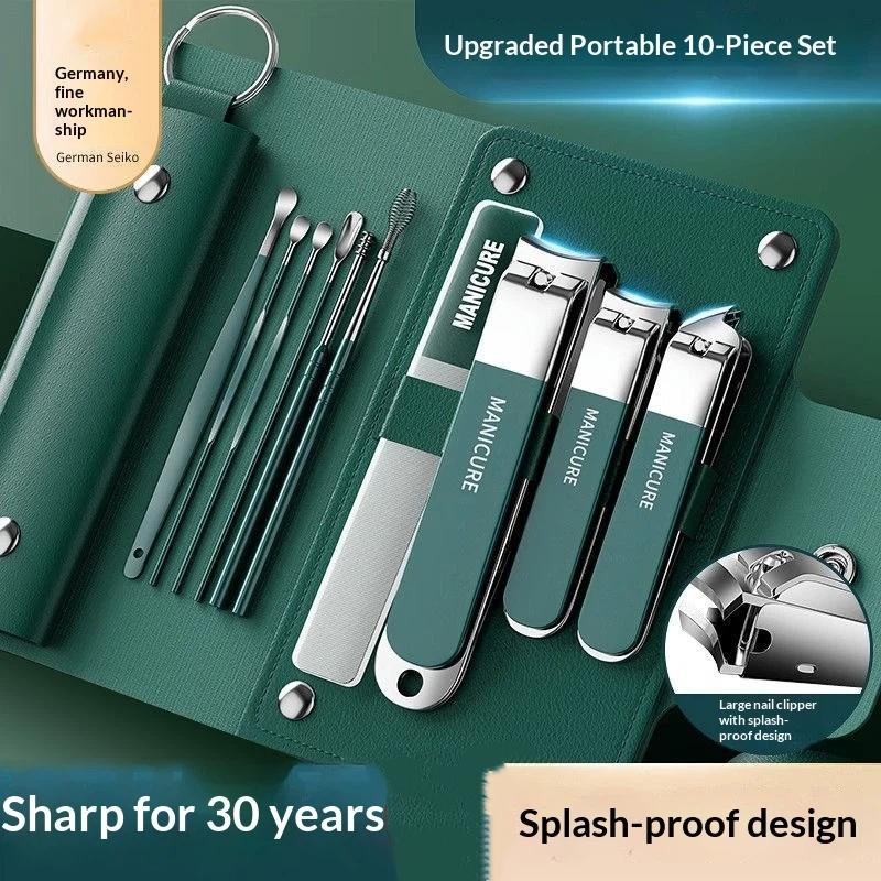 10-delige nagelverzorgingsset, - Mens Grooming Travel Kit recensie en prijs